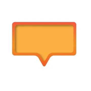 Message  ilustration design. chat box icon. ready use vector. Stock Illustration
