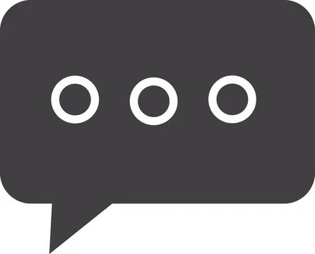 Message Loading, Typing Indicator, Chat Support Stock Illustration