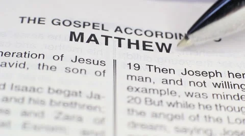 A Message From Matthew Stock Footage 41698044