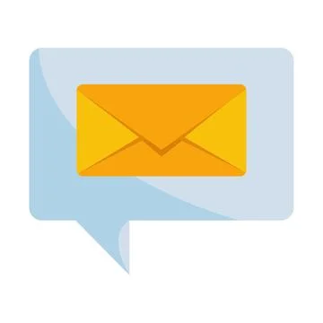 Message notification bubble 스톡 일러스트