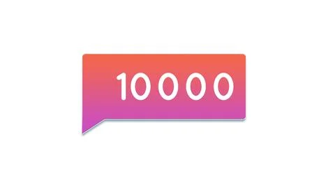 Message notification increasing 4k 스톡 일러스트