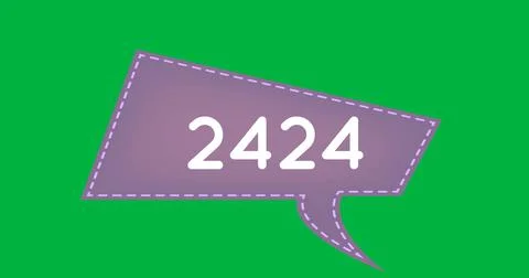 Message notification increasing 4k 스톡 일러스트