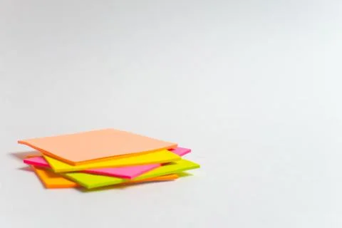 Message on paper with word Internet of Things on note stick on colorful book  Stock Photos