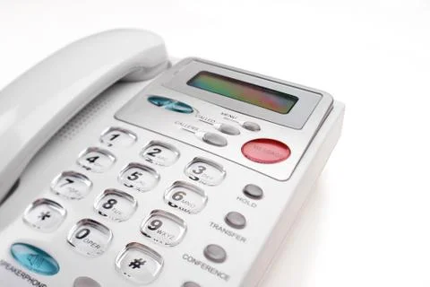 Message on a phone Stock Photos
