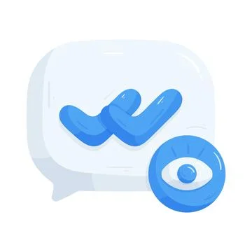 Message seen Stock Illustration