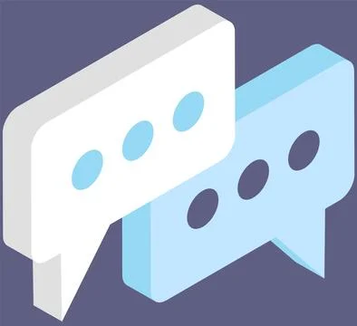 Message symbol, sms. Chatting, virtual texting on social network. App for online Illustrazione stock