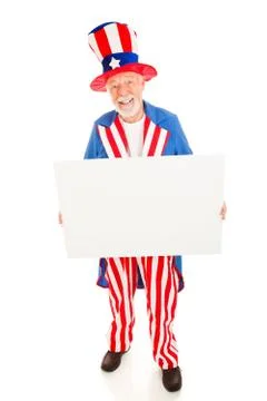 Message From Uncle Sam Foto stock
