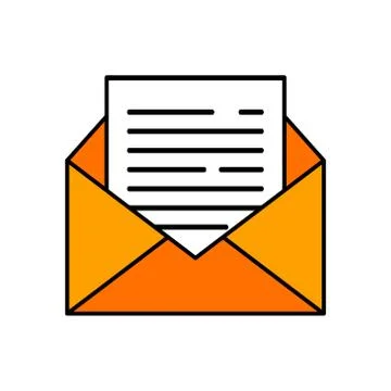 Message vector design template illustration Illustration