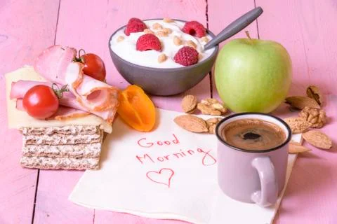 Message wrote on a napkin Stock Photos