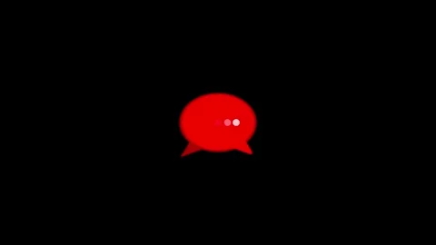 Messages icon animation, SMS Icon Stock Footage 258737536