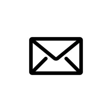 Messages icon, mail symbol Stock Illustration