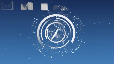 Messages increasing over time Stock Footage 111507475