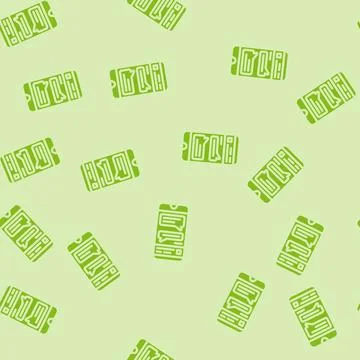 Messaging app bubble hybrid work glyph vector seamless pattern イラスト素材