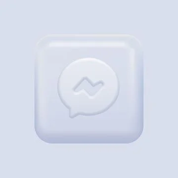 Messaging APP Icon. Texting Social Media Stock Illustration