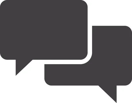 Messaging Conversation, Chat Dialogue, Social Interaction Stock Illustration