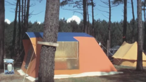 Messanges, France 1978: old-fashioned Stock Video Pond5