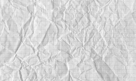 Messed up black squared grid paper background for strategic analysis Stock Photos