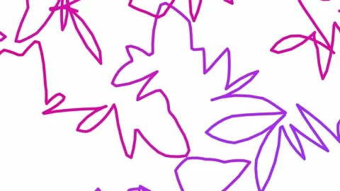 Messed color strokes flickering on solid background Stock Footage 144757862