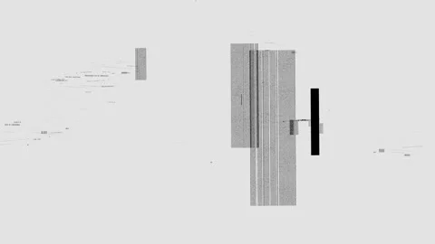 Messed lines movement. Weird motion design with abstract graphic silhouettes. Stock Footage 133942427