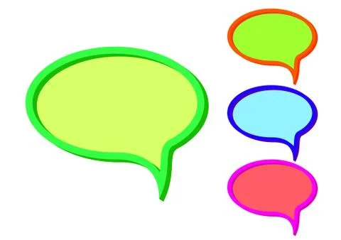 Messenger icon vector Stock Illustration