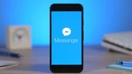 Messenger Logo On A Smartphone Screen Display Stock Footage