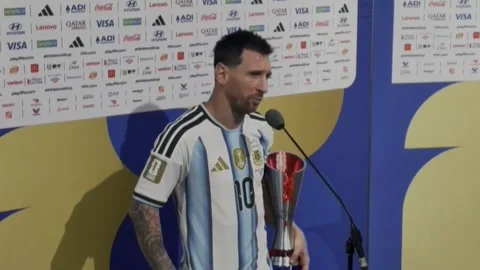 Messi: We knew this would be a very tough match, US, US - 04 Jul 2026 Video stock 338232124