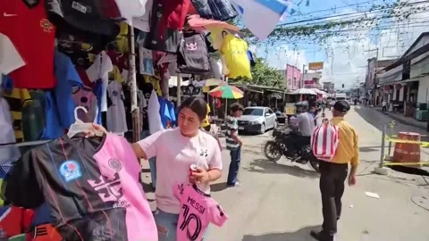 Messi's Inter Miami closes its Latin American preseason tour against Honduran Ol 库存影片 301339274