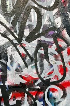 Messy graffiti Stock-Fotos