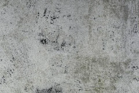 Messy Gray Concrete Wall Texture and Background Stock Illustration
