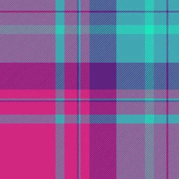 Messy plaid pattern textile, trendy seamless vector check. Cutout backgroun.. 스톡 일러스트