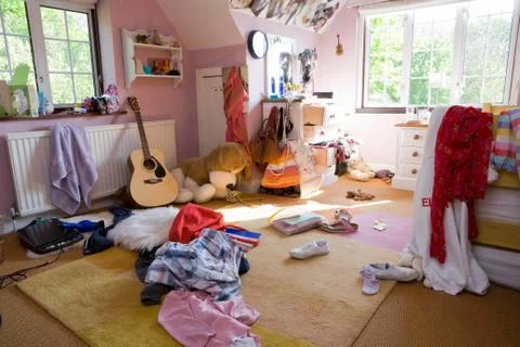 Messy room Stock Photos