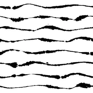 Messy Wavy Inky Pattern on Blotting Paper Stock Illustration