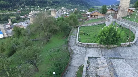 Mestia, Georgia Stock Footage 205003877