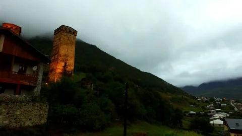 Mestia, Georgia Stock Footage 205003883
