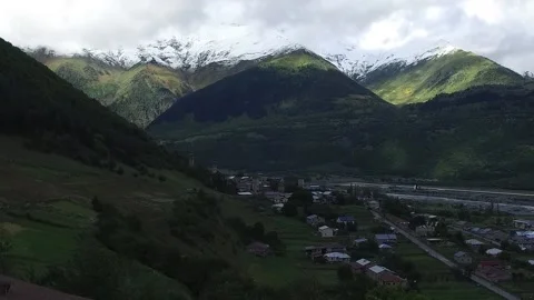 Mestia, Georgia Stock Footage 205003891