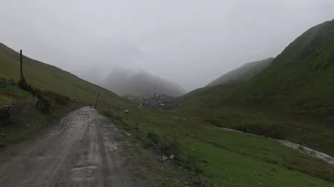 Mestia, Georgia Stock Footage 205003923