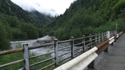Mestia, Georgia Stock Footage 205003946