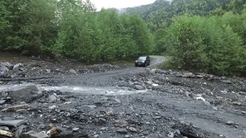 Mestia, Georgia Stock Footage 205003954