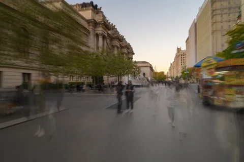 The Met Hyperlapse Stock Footage 166131783