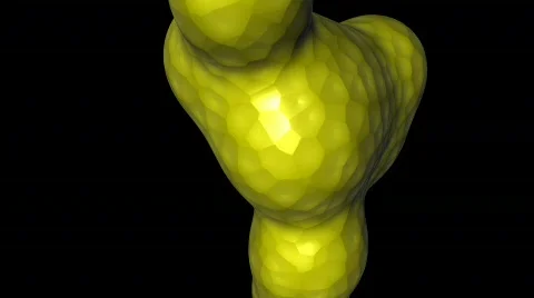Meta ball gelb Stock Footage 875529