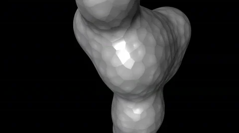 Meta ball wht Stock Footage 874600
