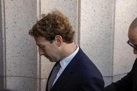 Meta CEO Mark Zuckerberg to testify in social media addiction trial, Los Angeles Stock Photos