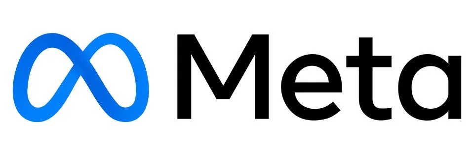 Meta logo Stock Illustration