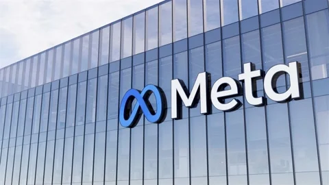 Meta Metaverse Facebook Stock Footage 169228965