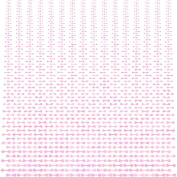 Metaball Connect Dot Set. Molecule chain. Circle Shapes. Abstract Geometric.. Illustrazione stock