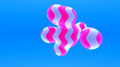 Metaball Four (HD) Stock-Footage 7730622