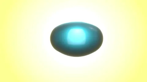 Metaball futuristic fluid floating sphere bg Stock Footage 335473582