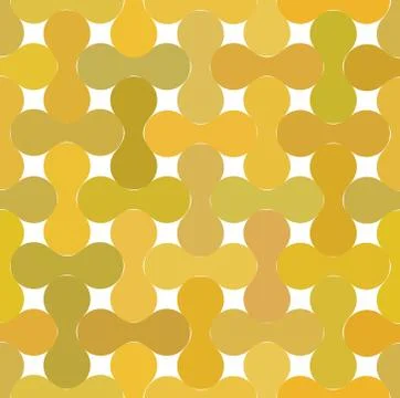 Metaball pattern Stock Illustration