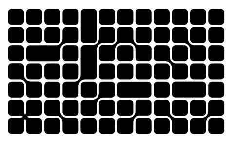 Metaball pattern organic. Circle Shapes Abstract Geometric Dot. Vector 库存插图