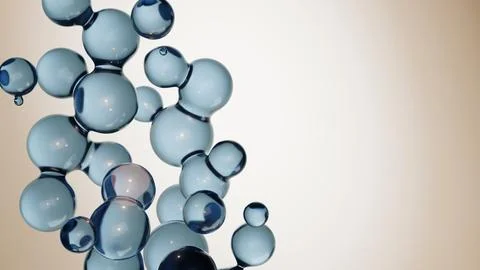 Metaball In Studio Light Stock Illustration